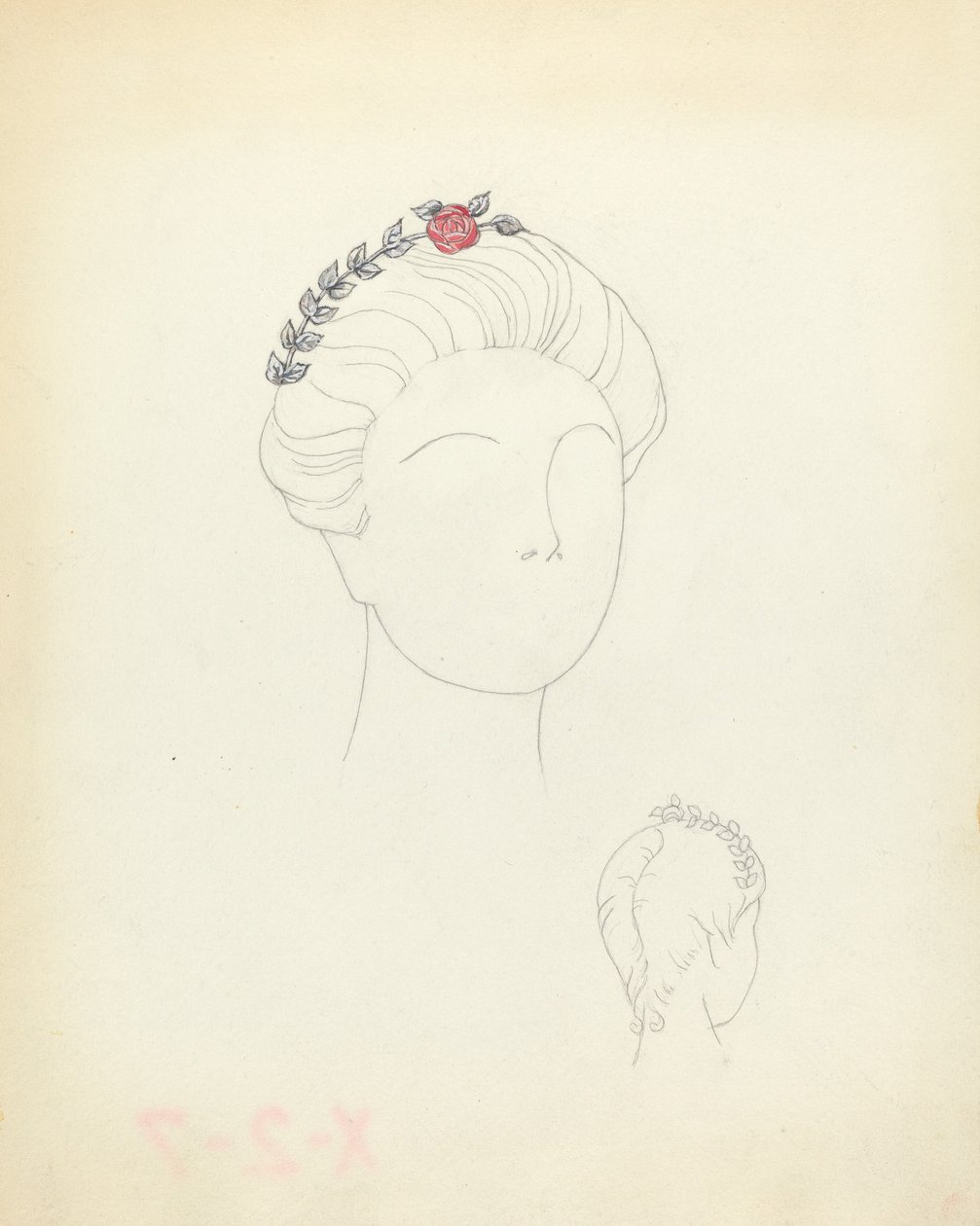 Ornamento per capelli da American 20th Century