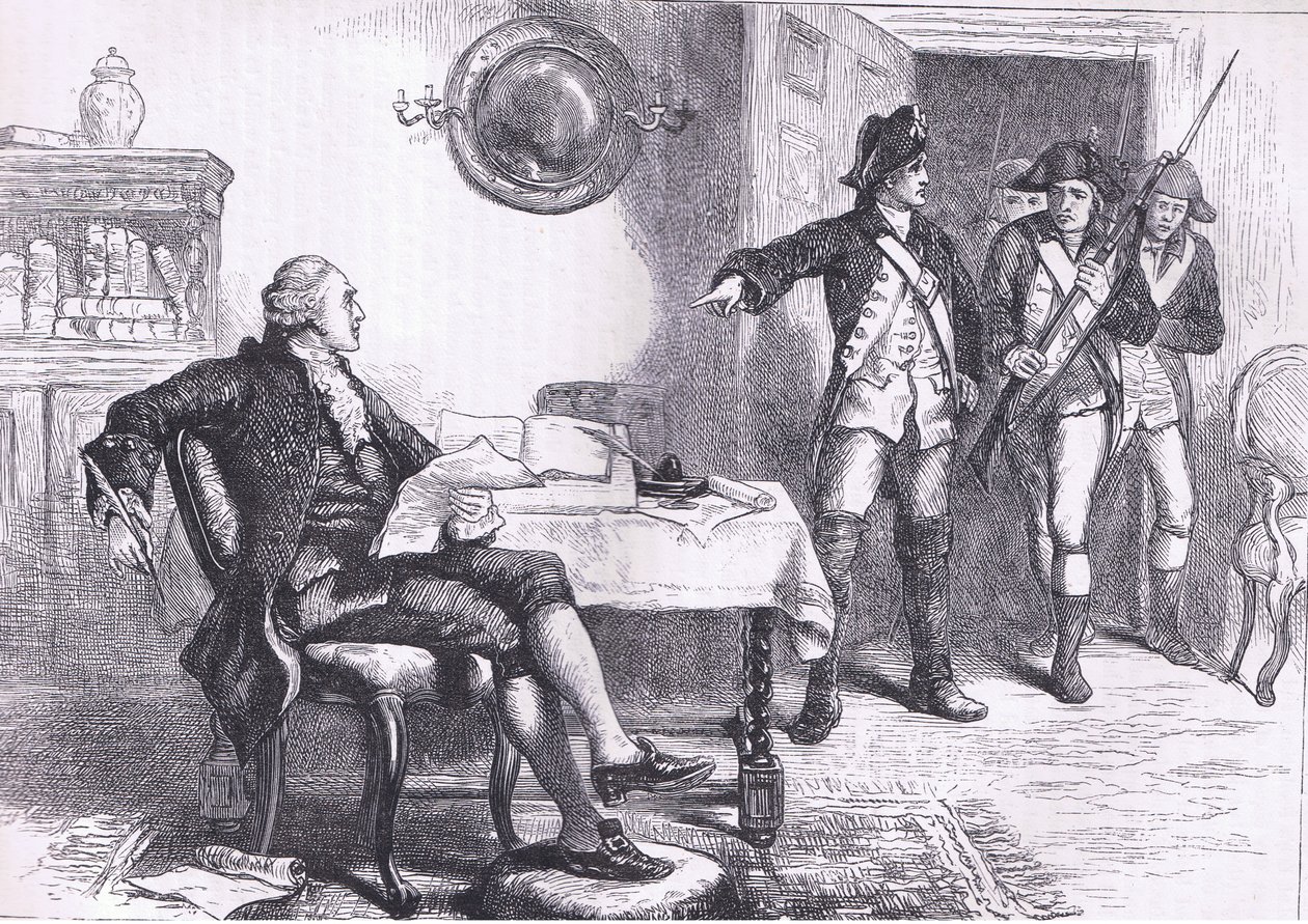 Arresto di William Franklin da American English school