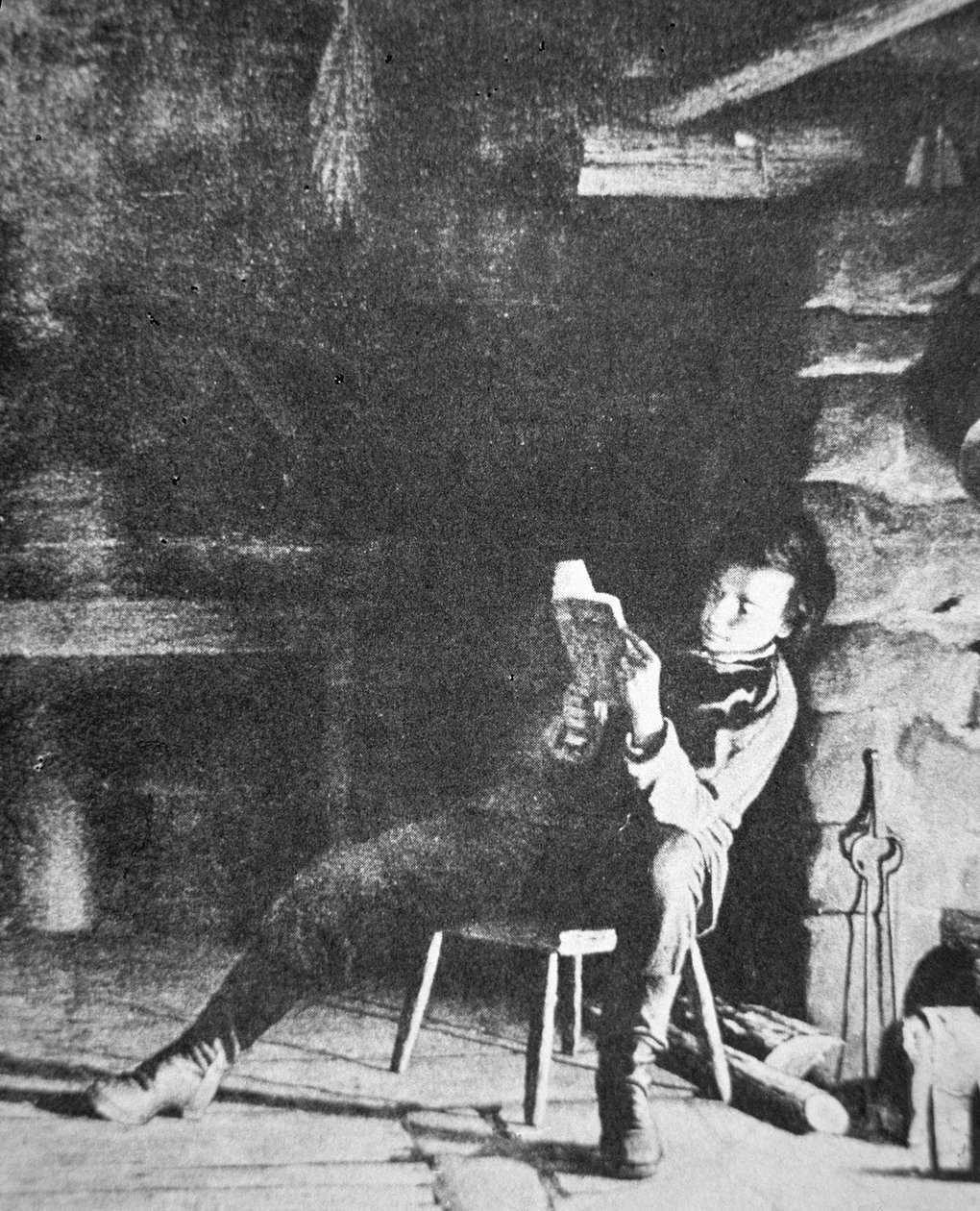 Abraham Lincoln da giovane da American Photographer