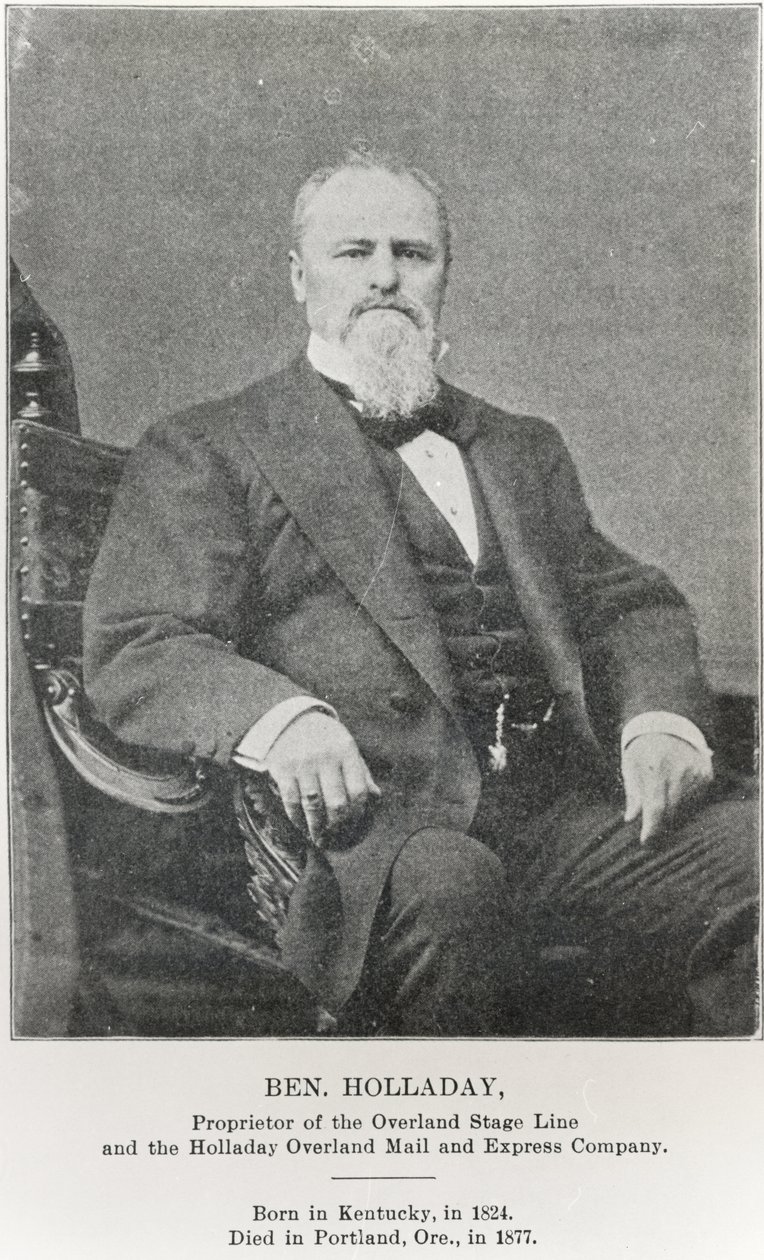 Ben Holladay (1824-77) da American Photographer