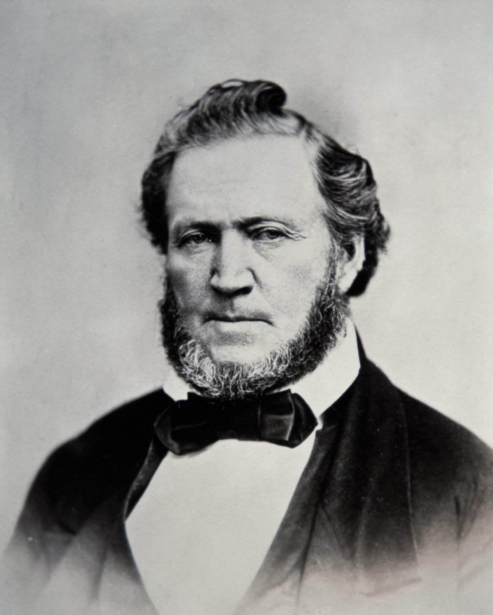 Brigham Young (1801-77) secondo presidente della Chiesa Mormone da American Photographer