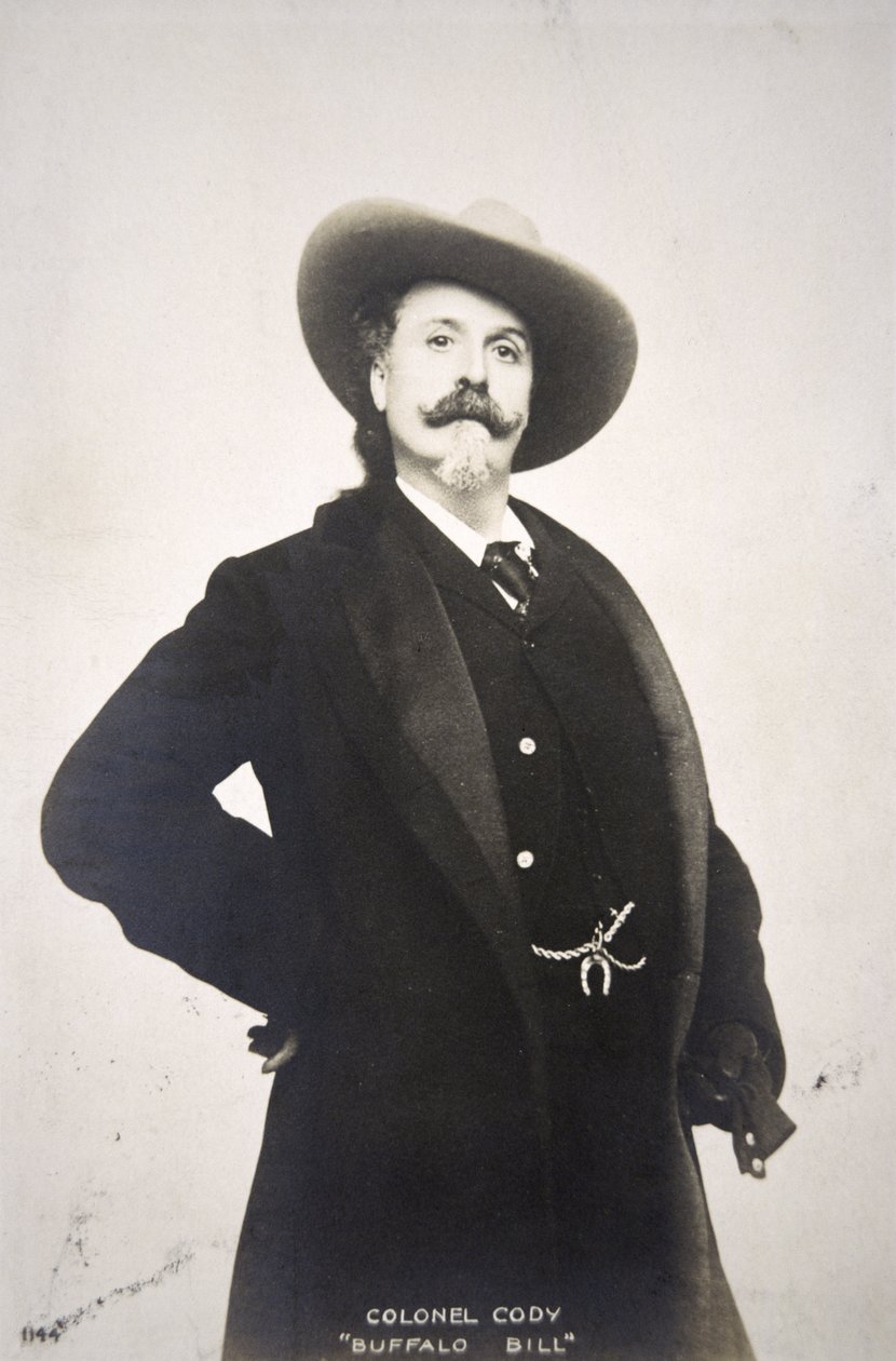 Cartolina di Buffalo Bill da American Photographer