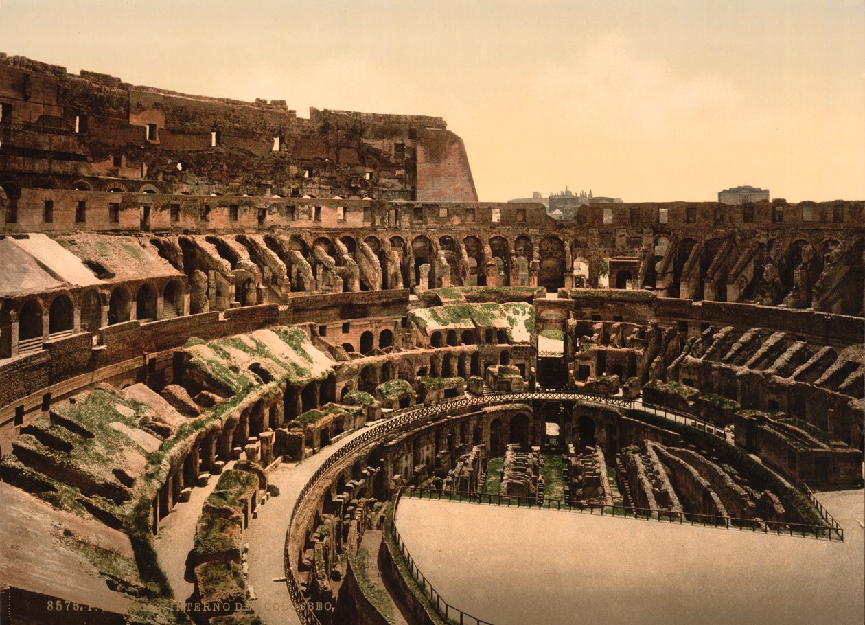Interno del Colosseo, Roma, c.1890-1900 da American Photographer