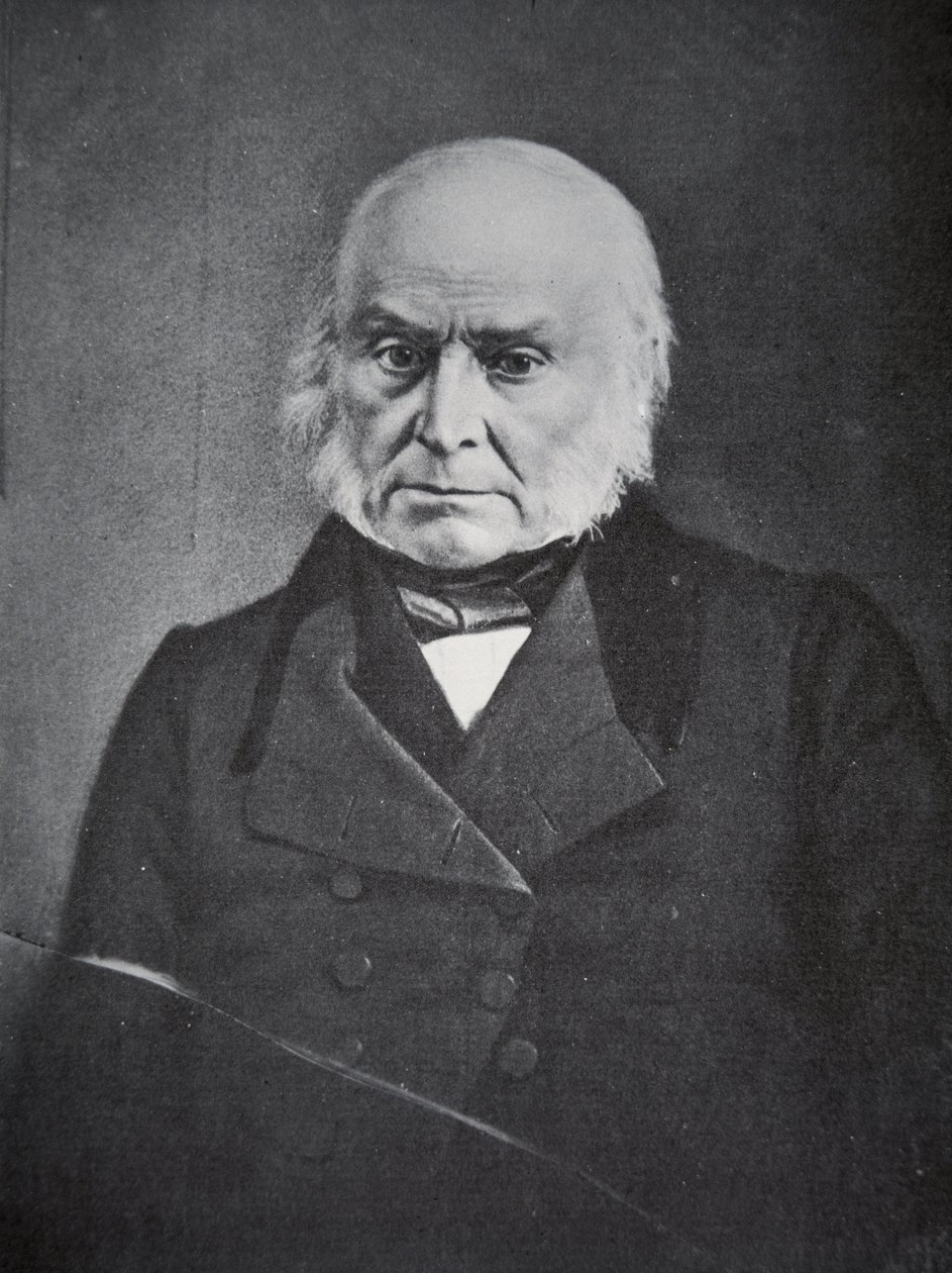 John Quincy Adams (1767-1848) 1847 da American Photographer