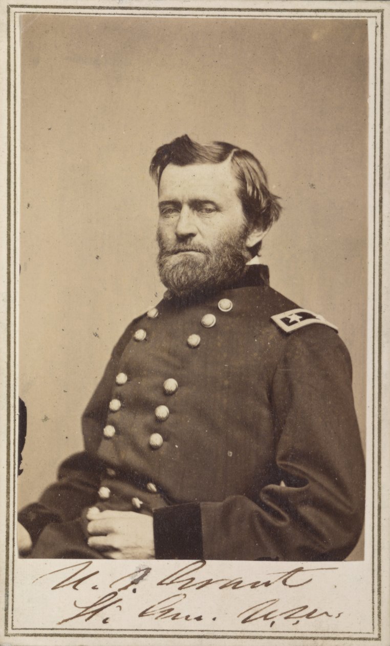 Mag. Gen. Ulysses S. Grant, ufficiale dell