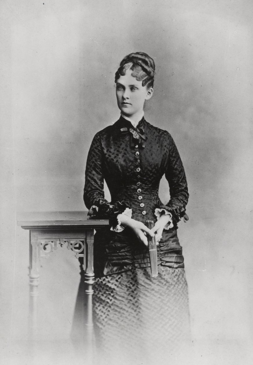 Signora Theodore Roosevelt, c.1882 da American Photographer