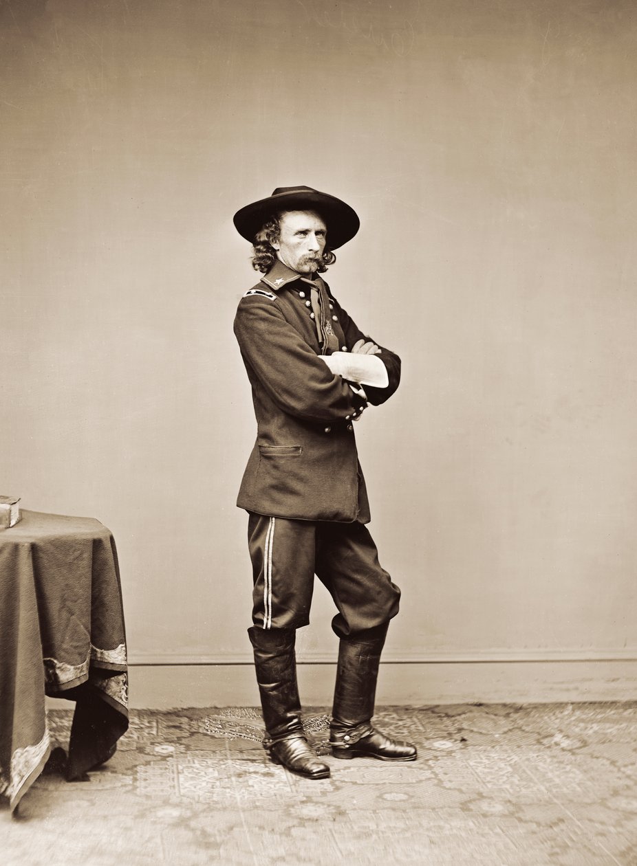 Ritratto del generale George Armstrong Custer da American Photographer