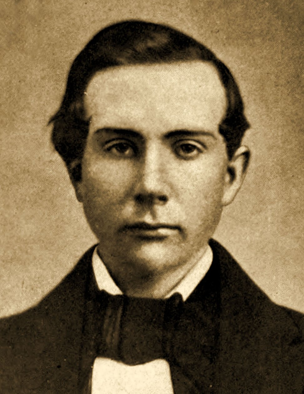 Ritratto di John D. Rockefeller a 18 anni, 1857 da American Photographer