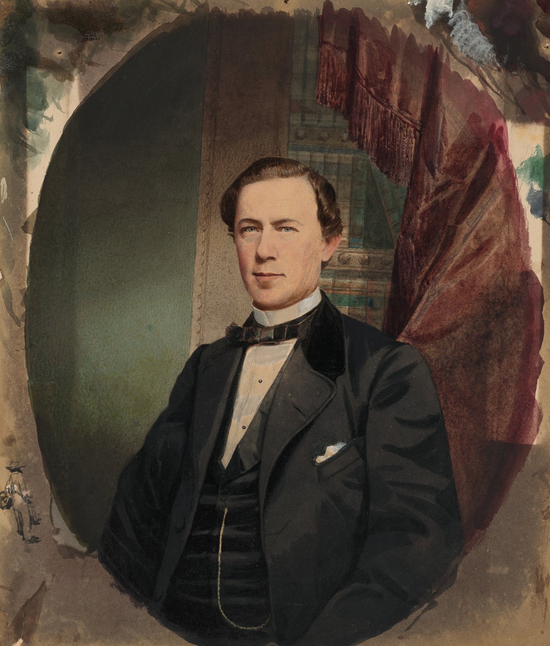 Ritratto di uomo, anni 1850 (foto) da American Photographer