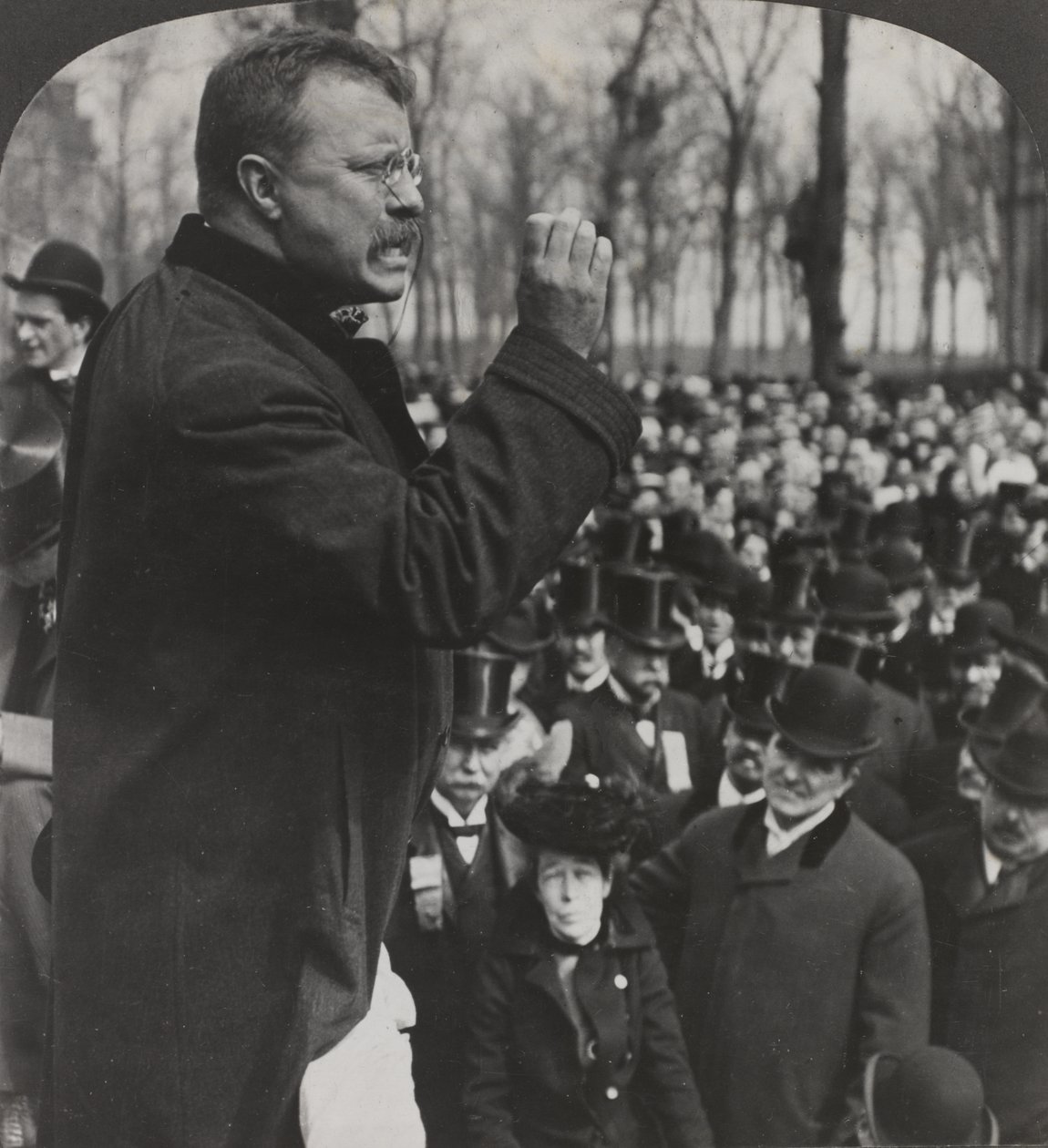 Presidente Roosevelt a Evanston da American Photographer