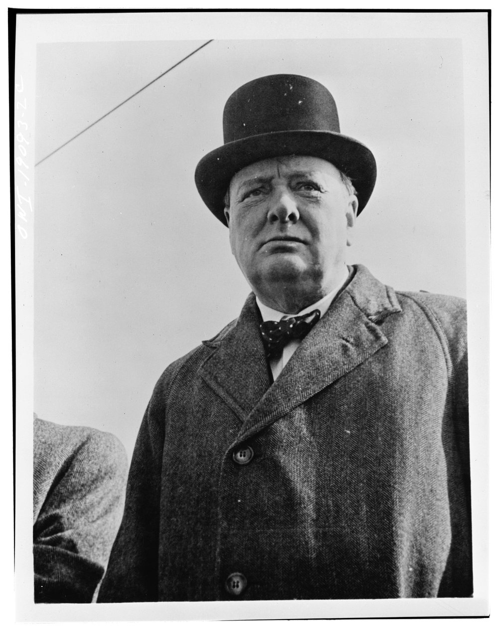 Il primo ministro britannico Winston Churchill, 1942 circa (foto b/n) da American Photographer