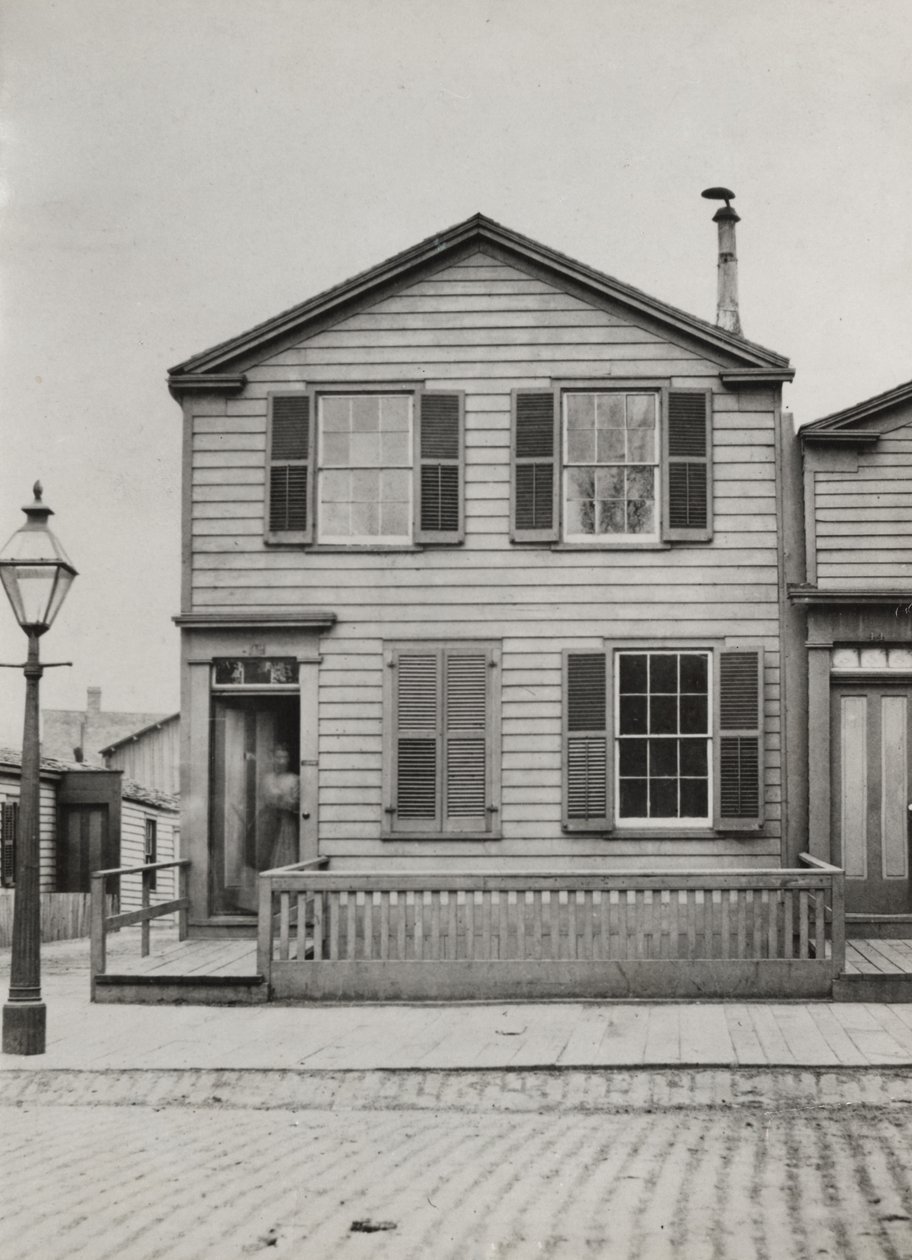 Residenza a 42 Monroe St., Chicago, 1869 da American Photographer