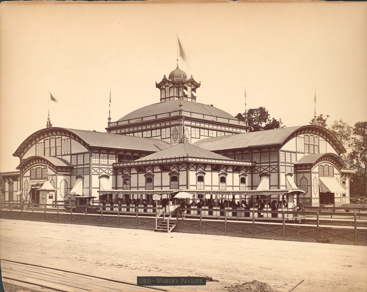 Il Padiglione delle Donne, Esposizione Internazionale del Centenario, Filadelfia, 1876 (foto all