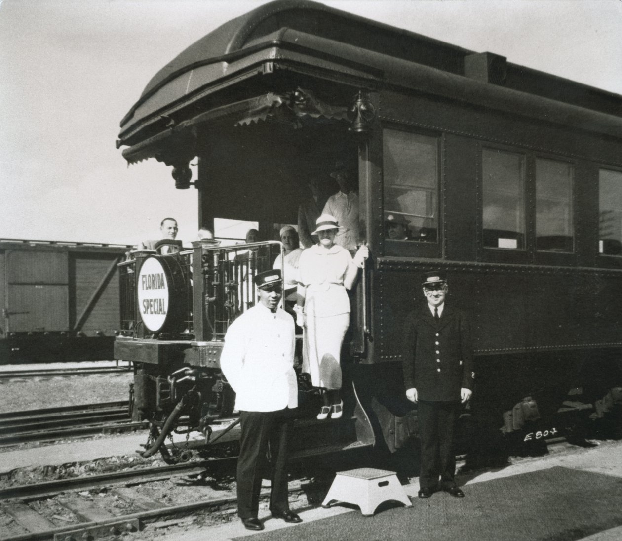 La carrozza di osservazione del lussuoso 