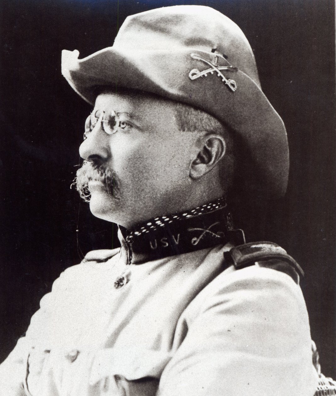 Theodore Roosevelt come Tenente Colonnello del 1º Cavalleria Volontaria degli Stati Uniti nel 1898 da American Photographer