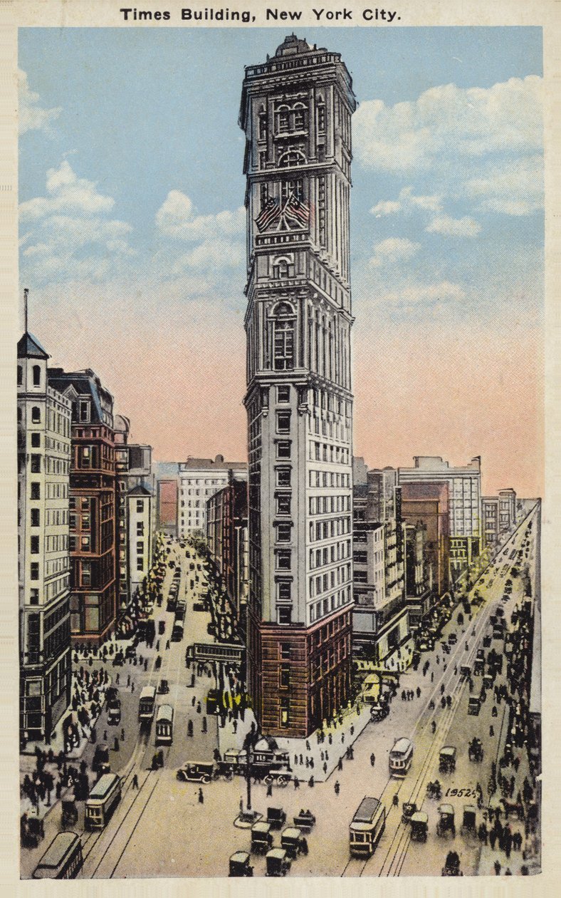 Times Building, New York City, USA (foto a colori) da American Photographer