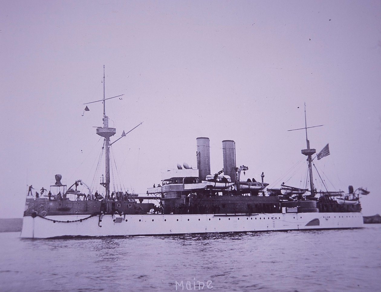 USS Maine, successivamente affondata nel porto dell