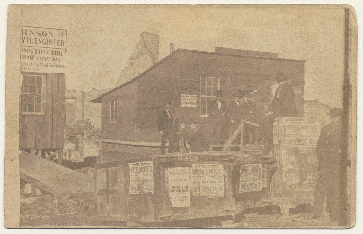 Blocco W. D. Kerfoot, 1871 da American Photographer