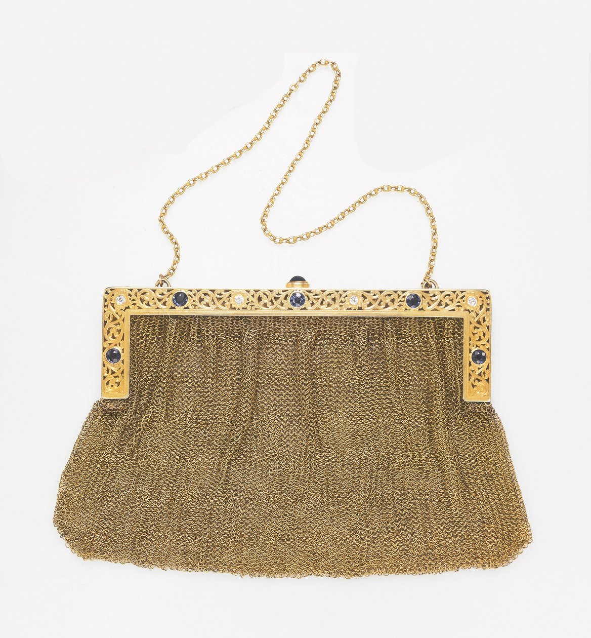 Una borsa da sera antica, di Black, Starr & Frost, c.1890 da American School