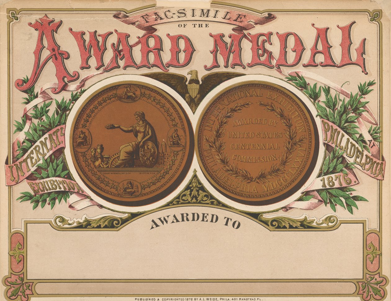 "Medaglia di premio", Album dell