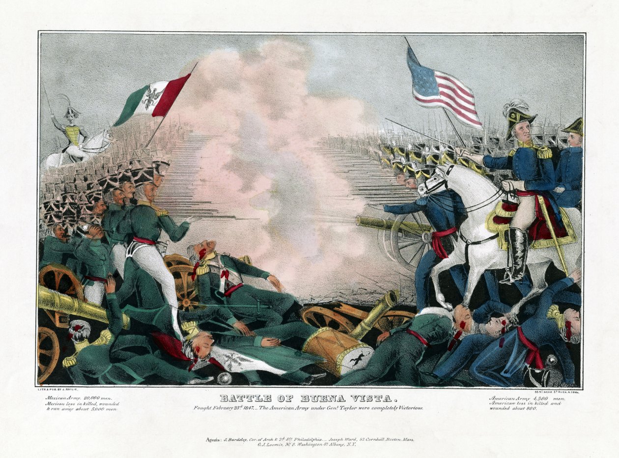Battaglia di Buena Vista, combattuta il 23 febbraio 1847, l