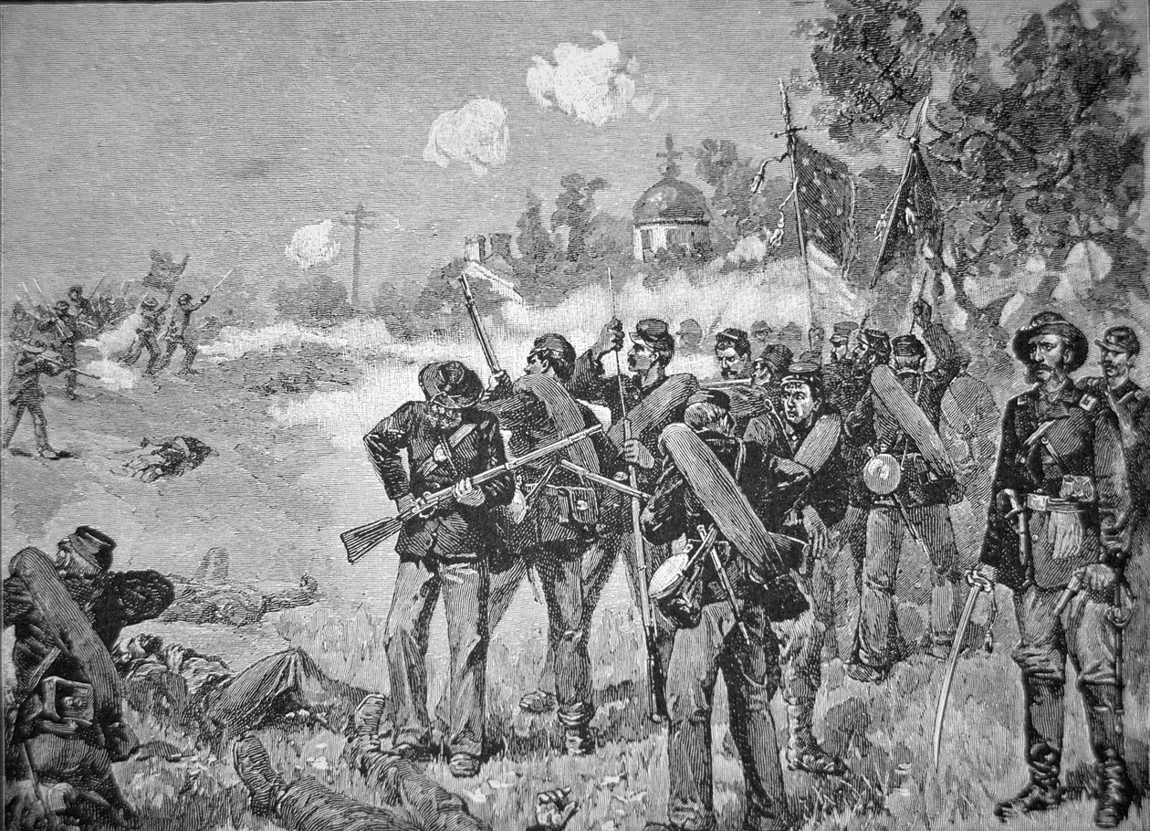 Battaglia di Gettysburg, a distanza ravvicinata nel primo giorno da American School