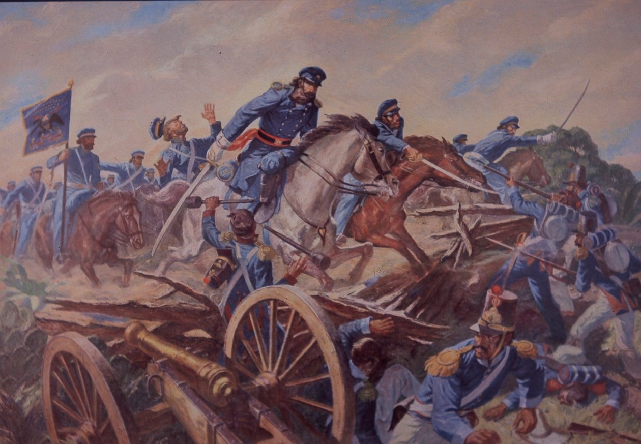 Battaglia di Resaca de la Palma, Guerra messicano-americana da American School