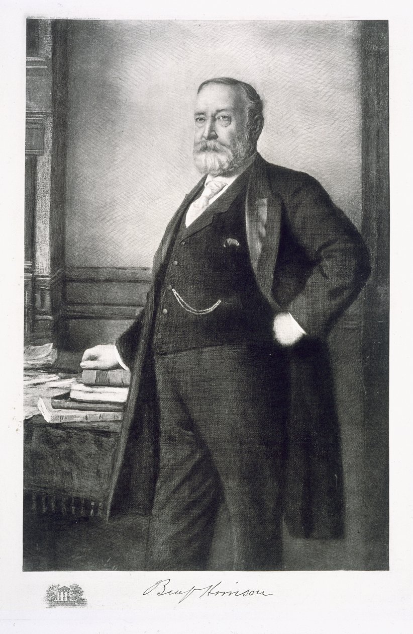 Benjamin Harrison (1833-1901), 23º Presidente degli Stati Uniti d