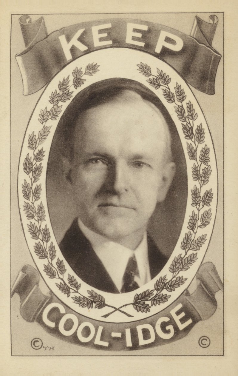 Calvin Coolidge (litografia) da American School