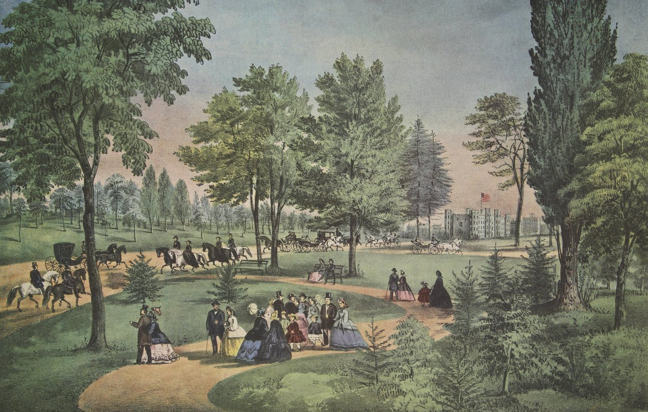 Central Park, il viale da American School