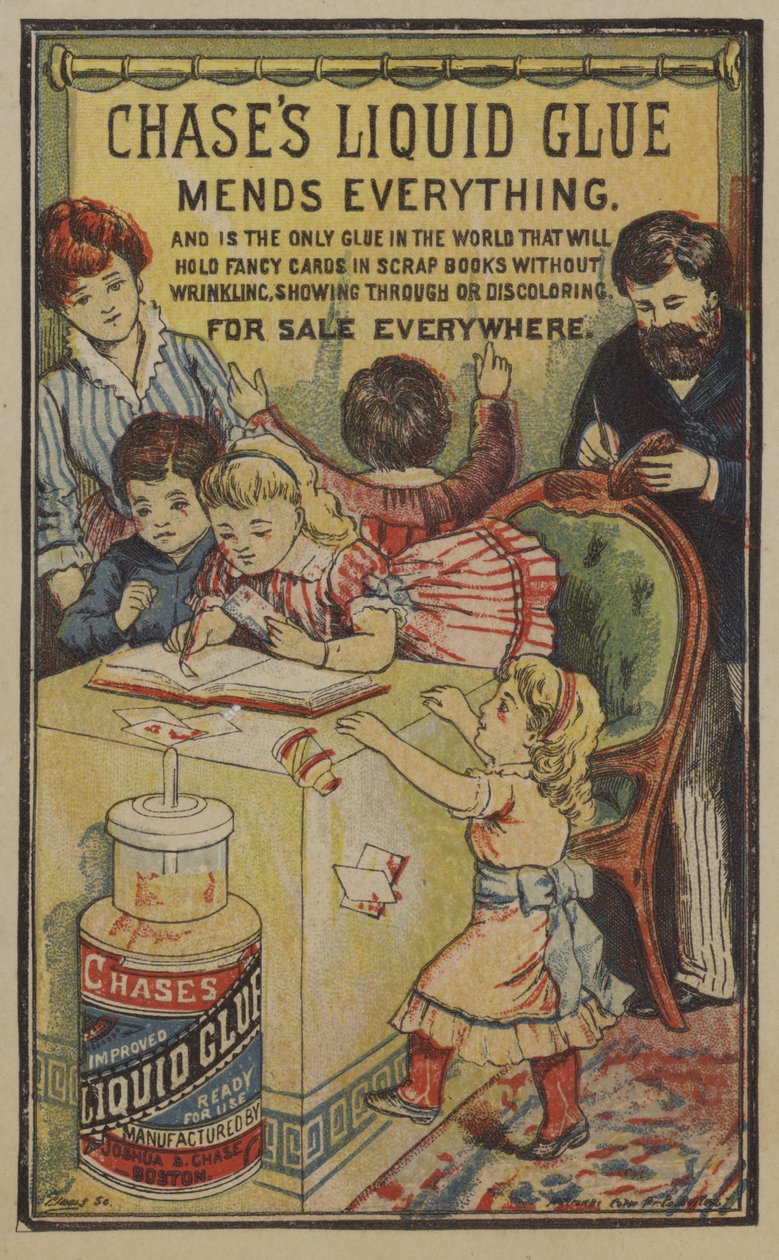 Colla liquida Chase (cromolito) da American School