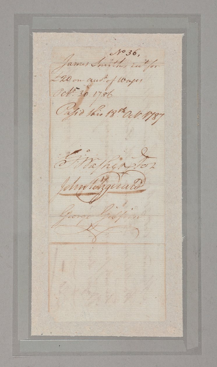 Convenzione Costituzionale: collezione di lettere e documenti firmati da 54 dei 55 delegati alla storica Convenzione del 1787 (penna e inchiostro su carta) da American School