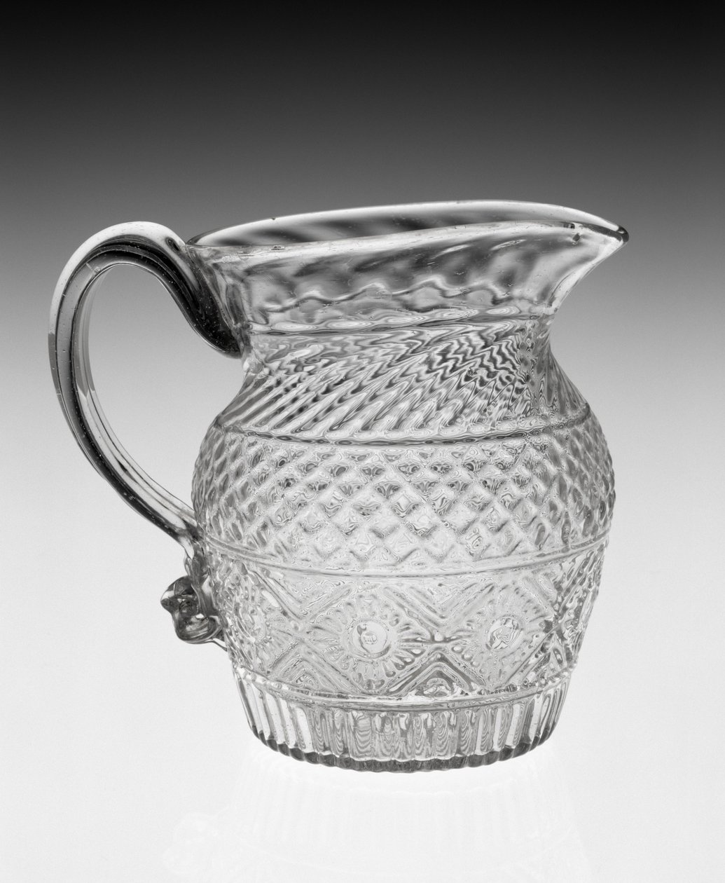 Brocca di crema, c. 1820-1840 da American School