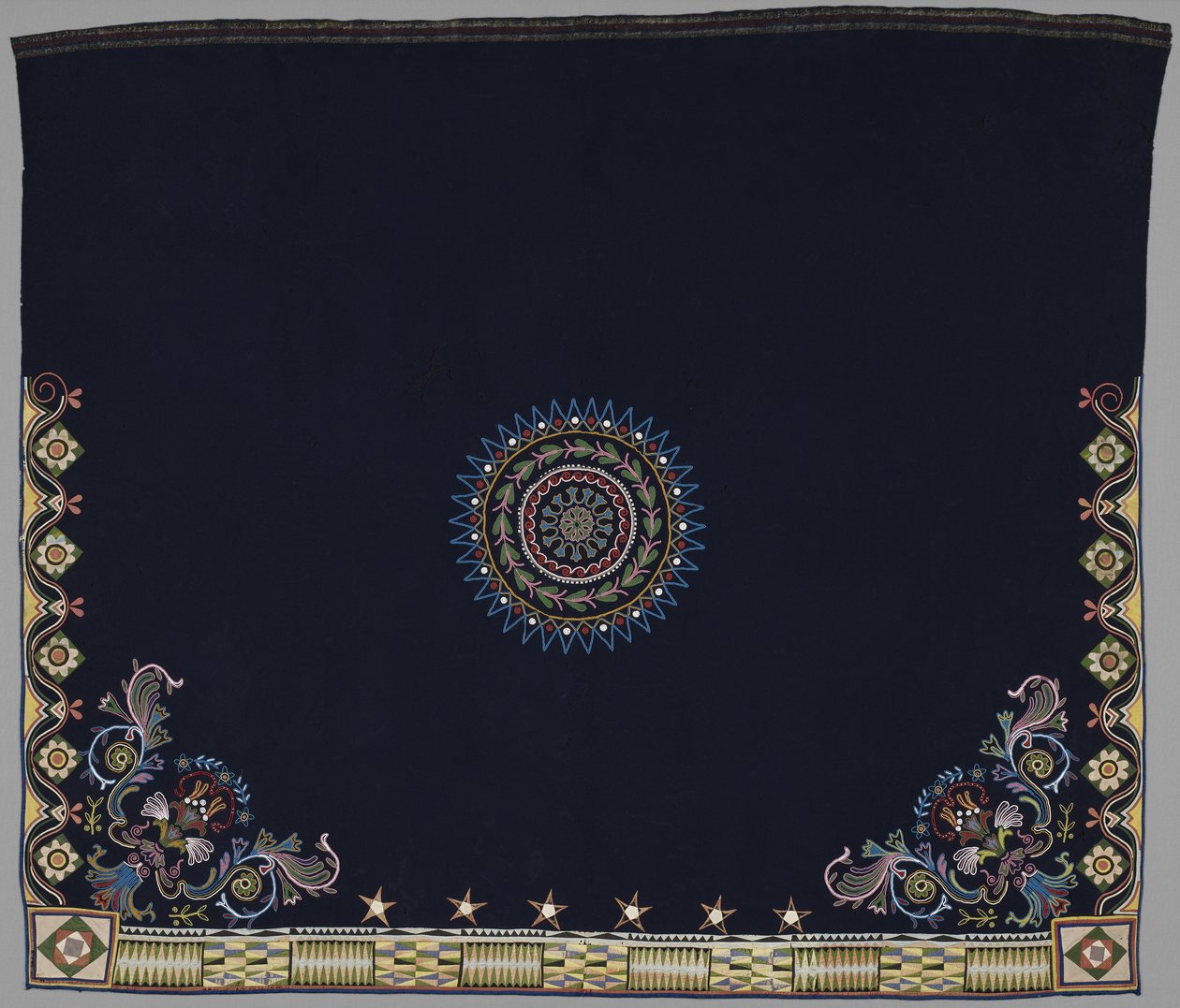 Coperta da ballo, Anishinabe, Dakota, c.1840-50 da American School