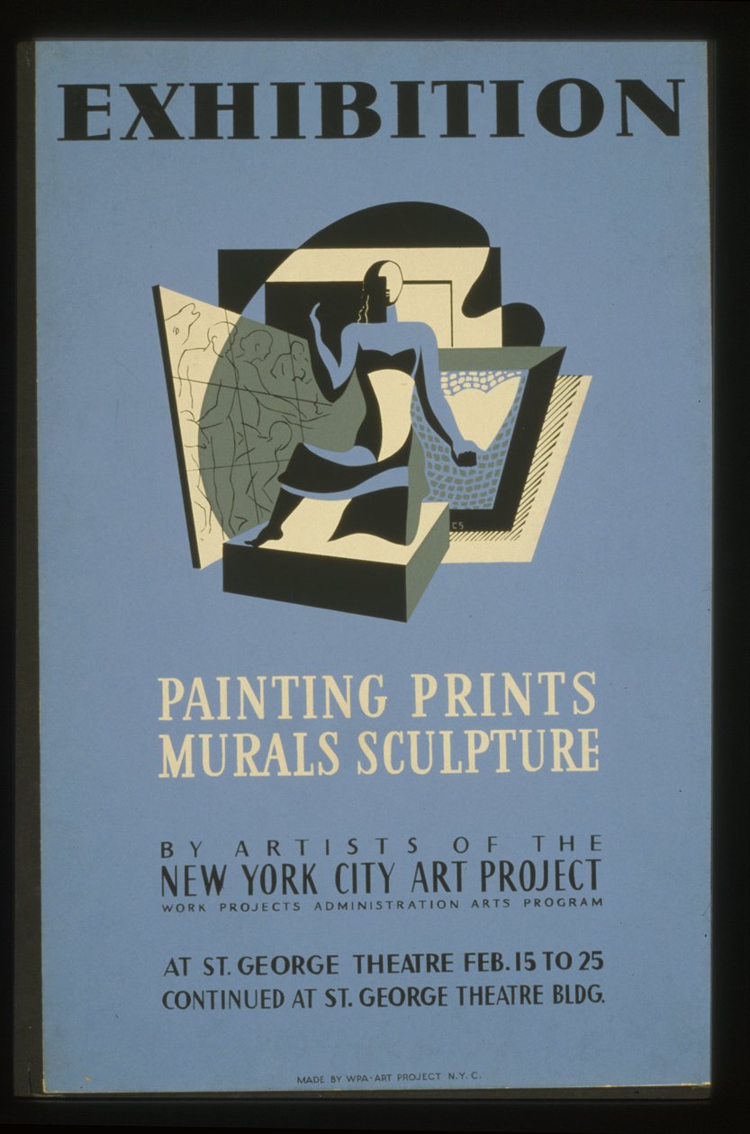 Mostra di Pittura, stampe, murales, sculture di artisti del New York City Art Project da American School