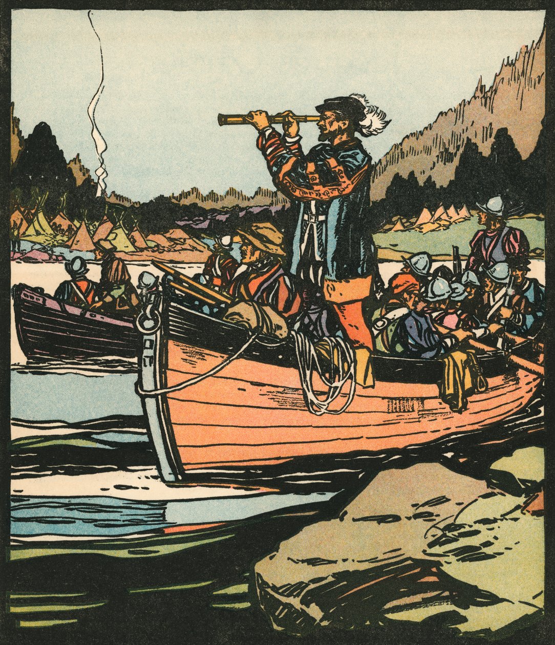 Esploratori: Jacques Cartier sul fiume San Lorenzo da American School