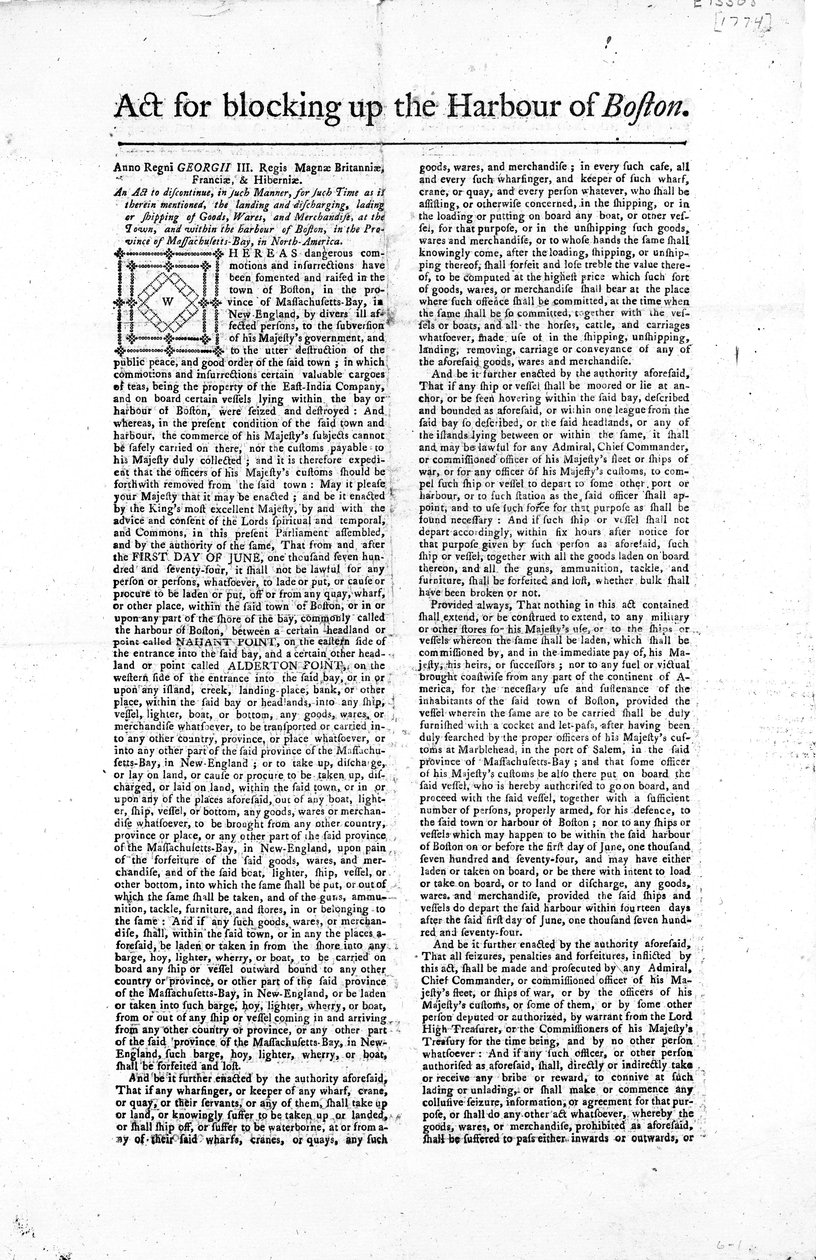 Prima pagina di un manifesto che delinea l