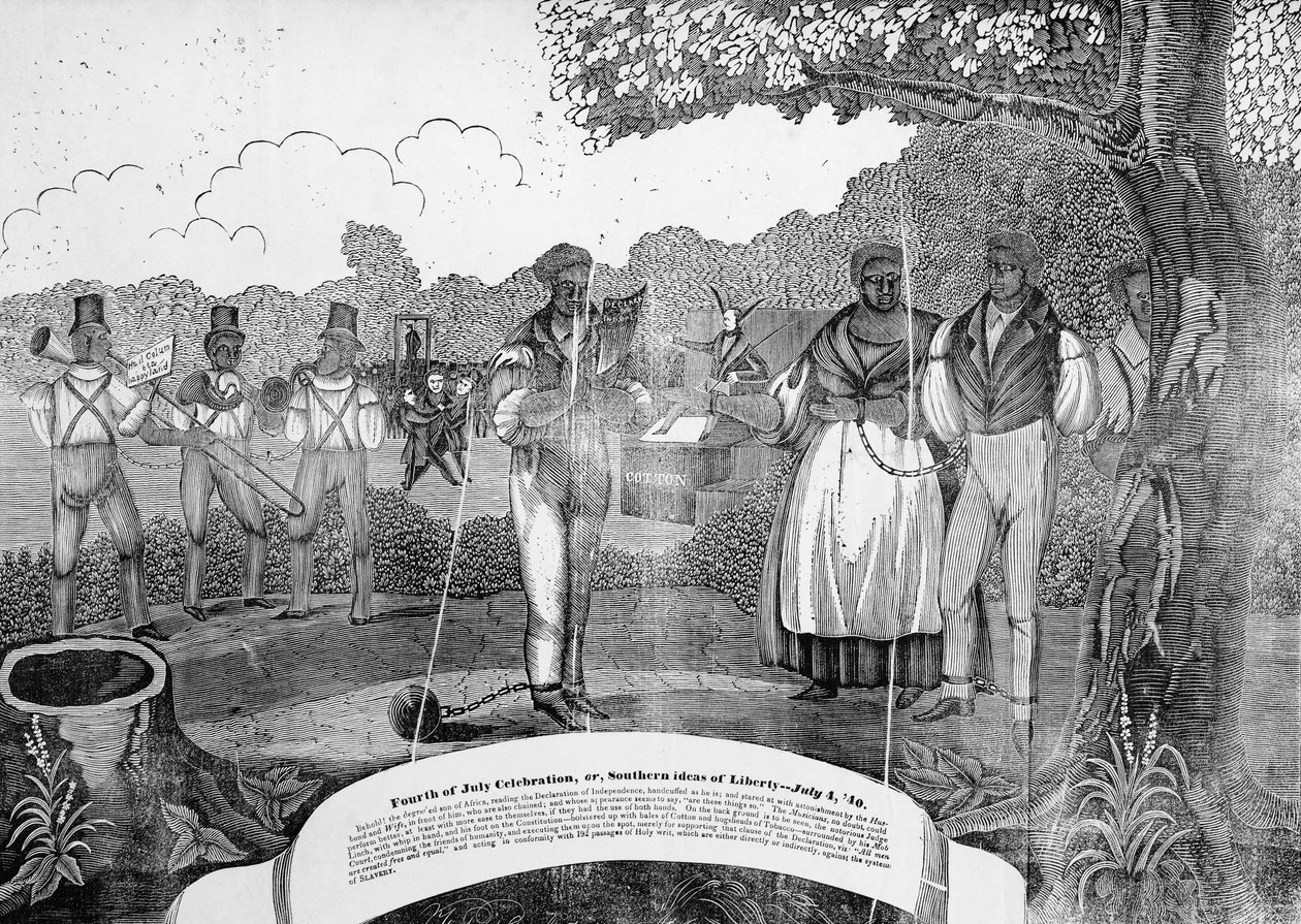 Celebrazione del Quattro Luglio o, Idee del Sud sulla Libertà da American School