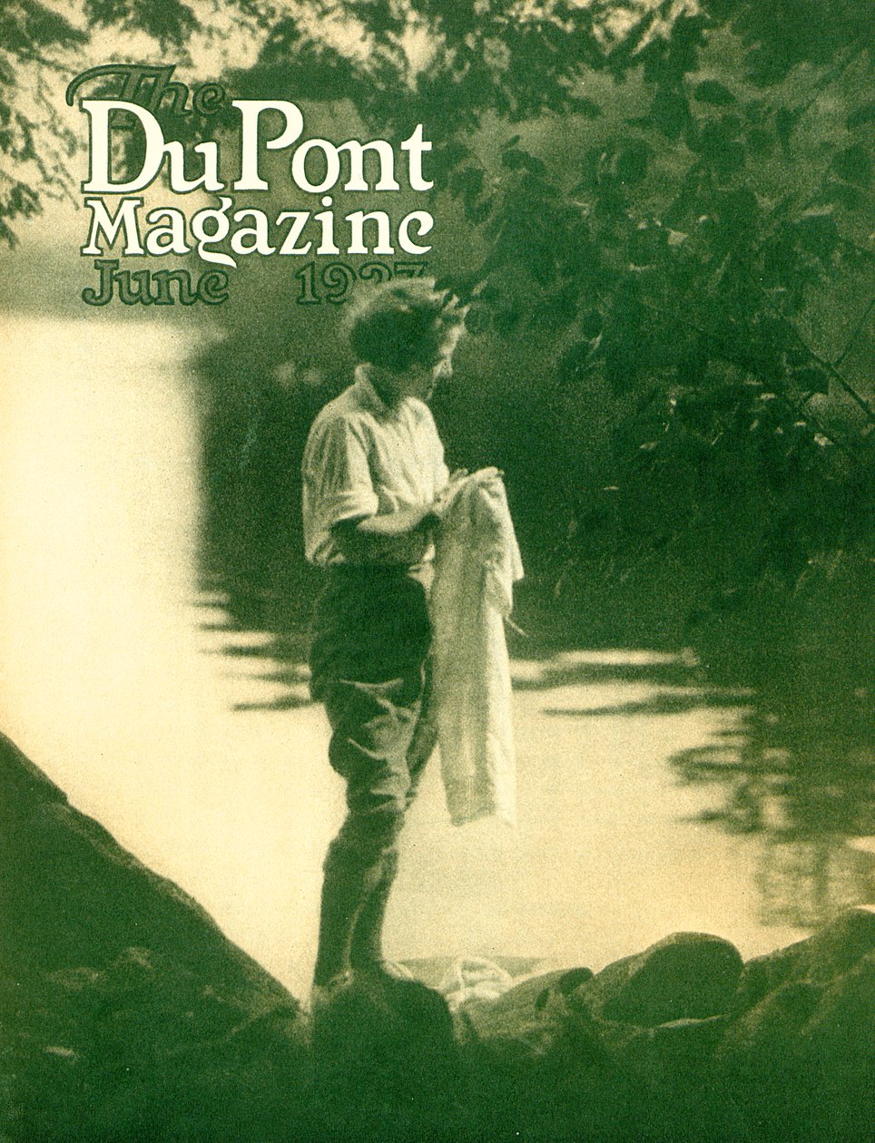 Copertina della rivista DuPont, giugno 1923 da American School