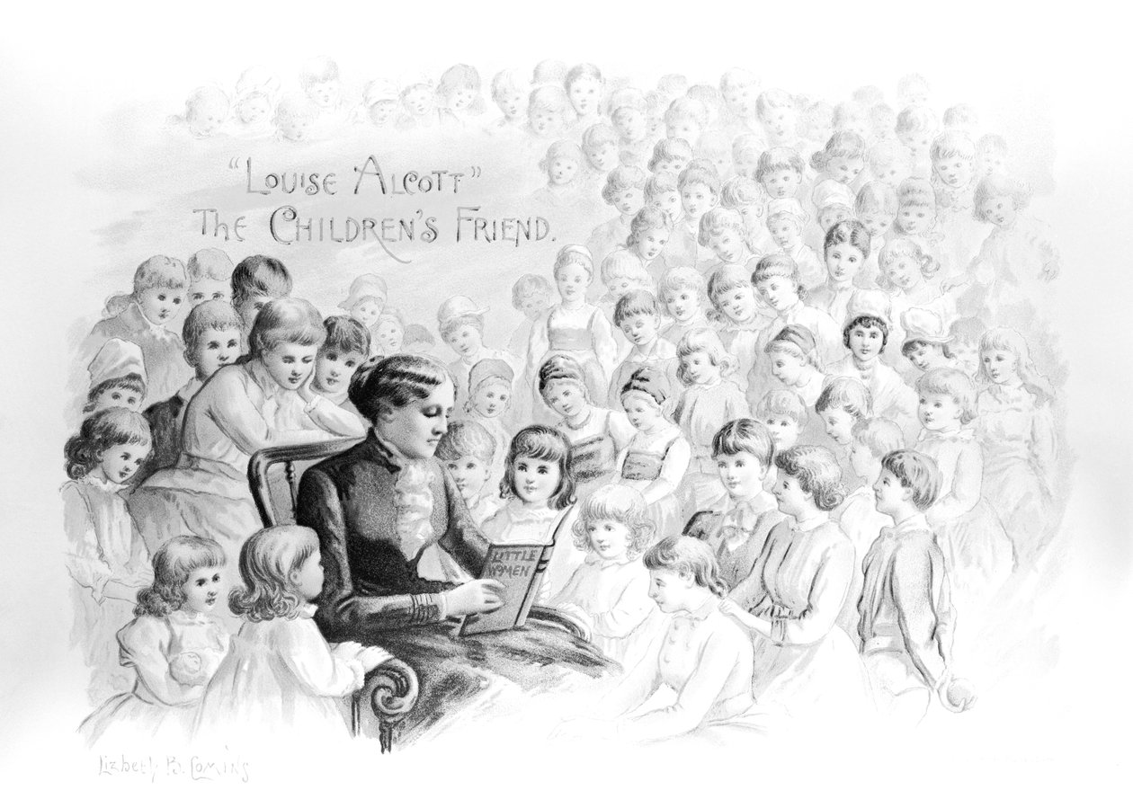 Frontespizio di Louise Alcott, l