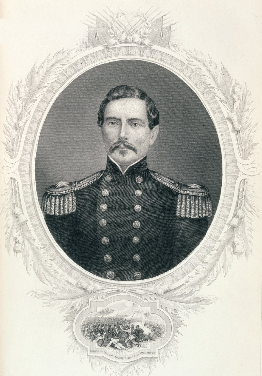 Generale Pierre Gustave Toutant Beauregard, da 