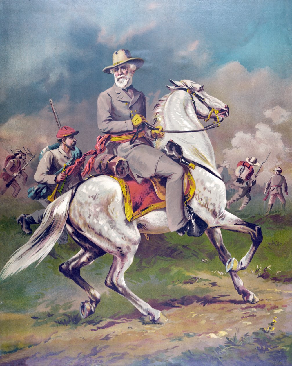 Generale Robert E. Lee, pub. 1886 da American School