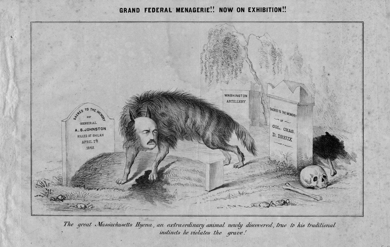 Grande menagerie federale!! : ora in mostra, c.1862 da American School