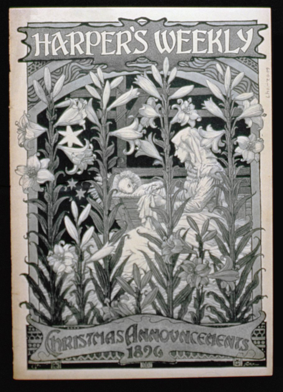 Harpers Weekly, Annunci di Natale 1896 da American School