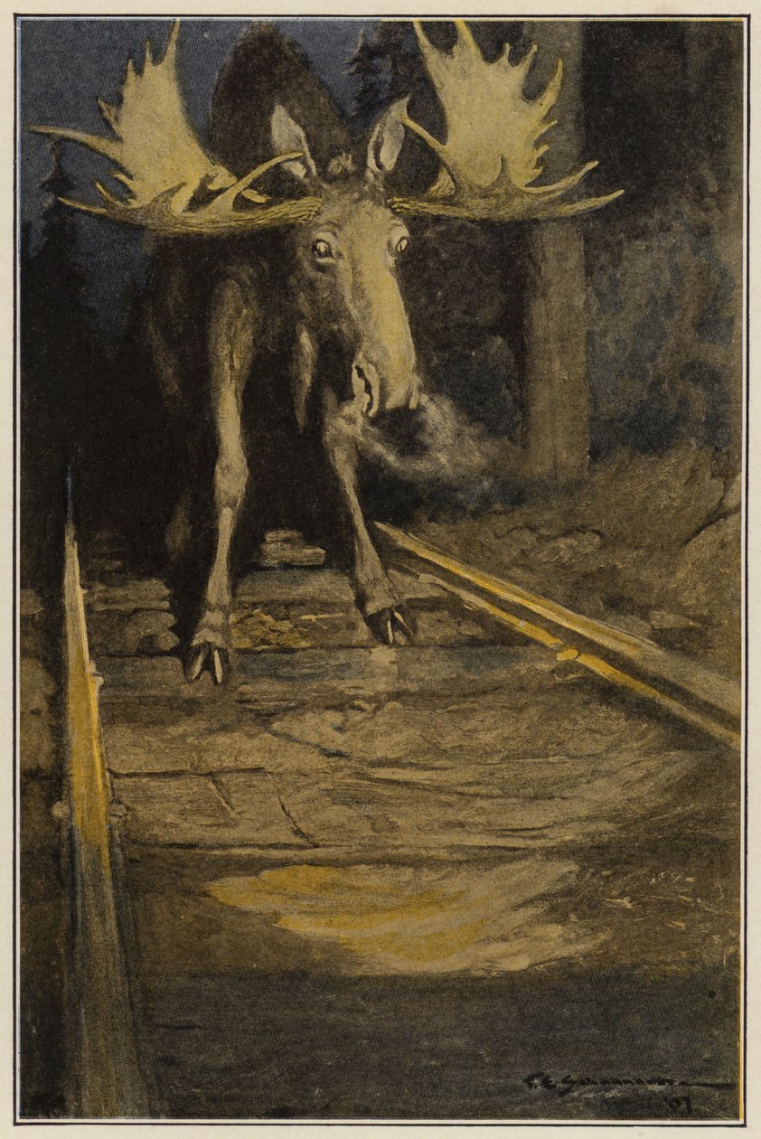 Illustrazione per Giorni di riposo e altre divagazioni (litografia a colori) da American School