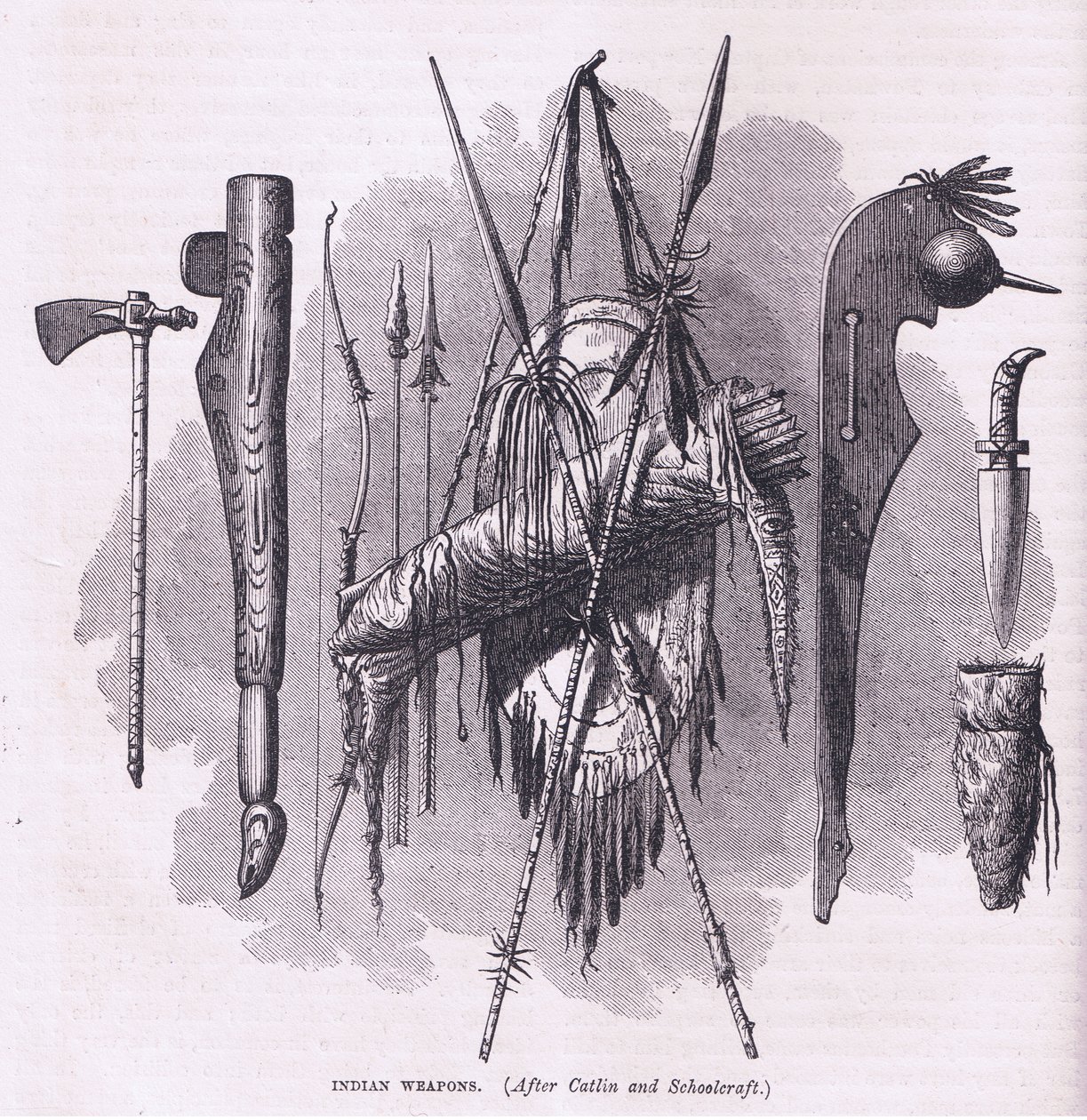 Armi indiane, illustrazione da Cassell