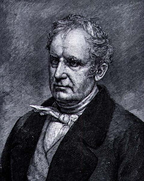 James Fennimore Cooper (1789-1851) (incisione) da American School