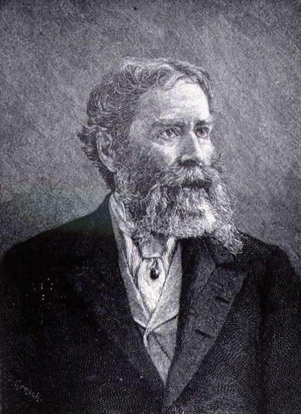 James Russel Lowell (1819-1891) (incisione) da American School