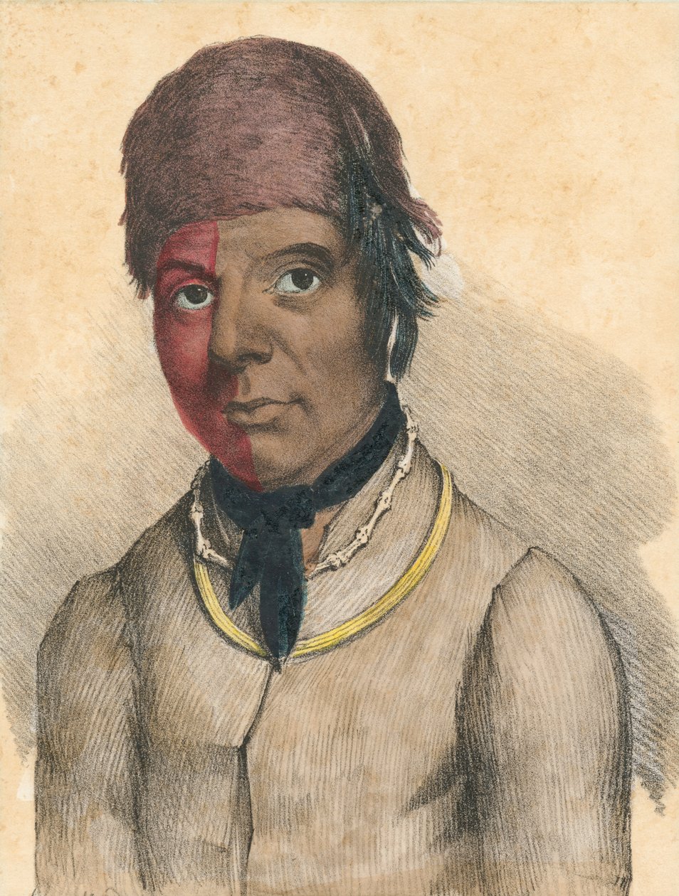John Skenandoa, noto anche come Shenandoah. Ritratto. da American School