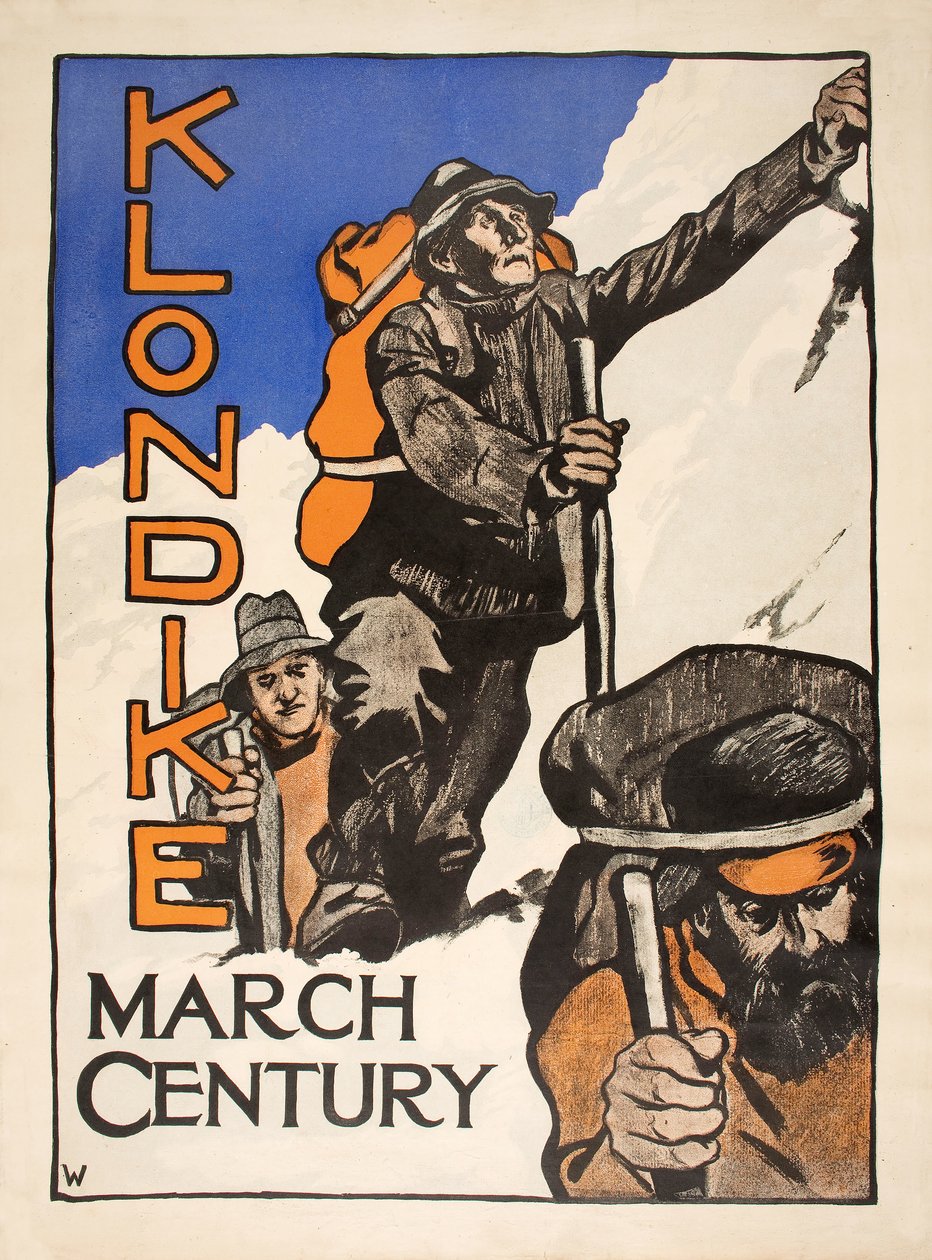 "Klondike" da Century Magazine, marzo 1898 da American School